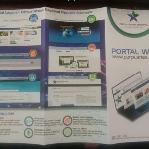 cetak brosur perpustakaan nasional