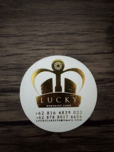 cetak stiker lucky